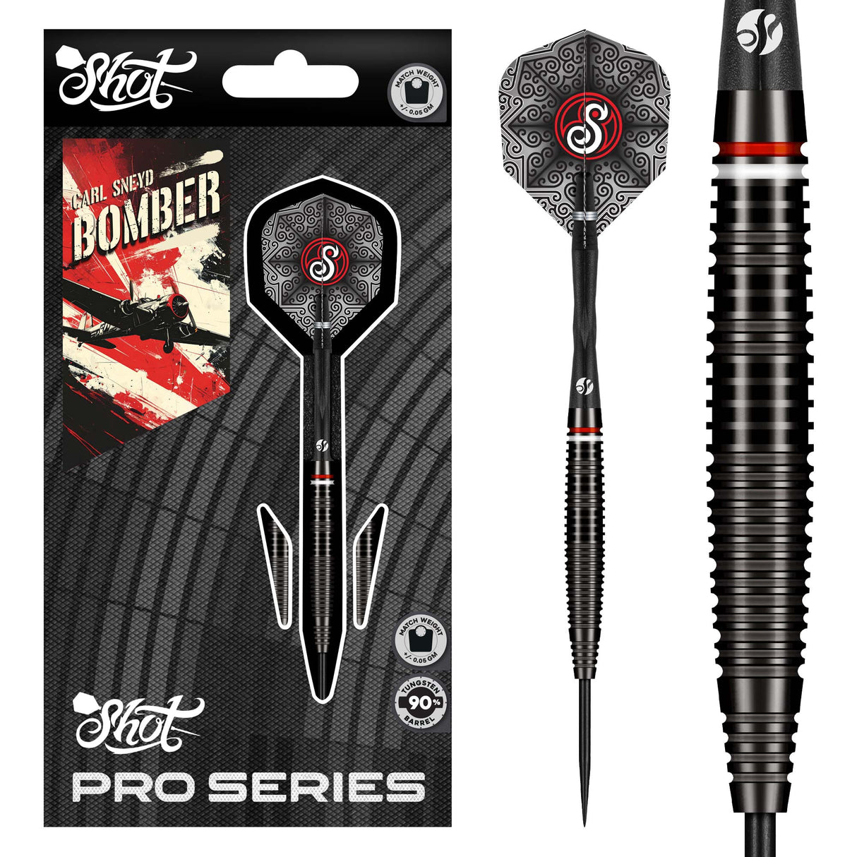 Shot Pro Series Carl Sneyd 90% Tungsten Barrels-23gm