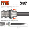 Shot Fynx Conversion Points 32mm - Aussie Dart Supplies Online