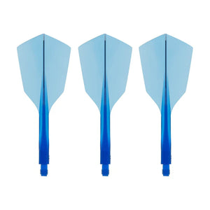 Condor AXE 120 Narrow Moulded Flights Blue