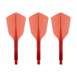 Condor AXE 120 Narrow Moulded Flights Red