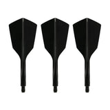 Condor AXE 120 Narrow Moulded Flights Black