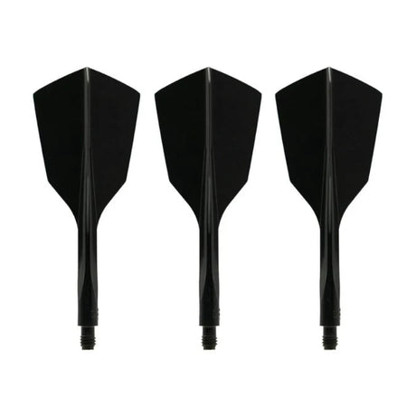 Condor AXE 120 Narrow Moulded Flights Black