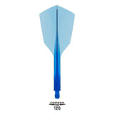 Condor AXE 120 Narrow Moulded Flights Blue
