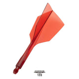 Condor AXE 120 Narrow Moulded Flights Red