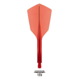 Condor AXE 120 Narrow Moulded Flights Red
