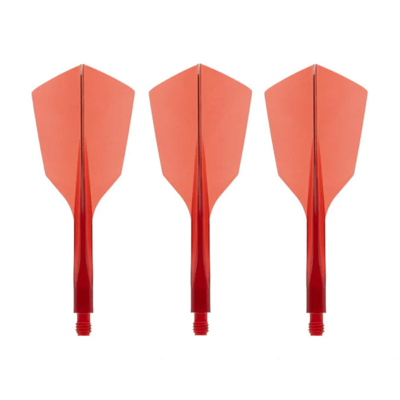 Condor AXE 120 Narrow Moulded Flights Red
