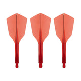 Condor AXE 120 Narrow Moulded Flights Red