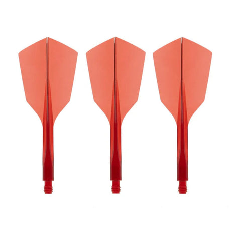 Condor AXE 120 Narrow Moulded Flights Red