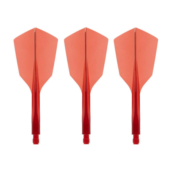Condor AXE 120 Narrow Moulded Flights Red