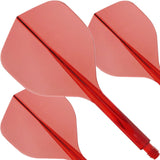 Condor AXE 120 STD Moulded Flights Red