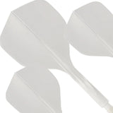 Condor AXE 120 STD Moulded Flights White