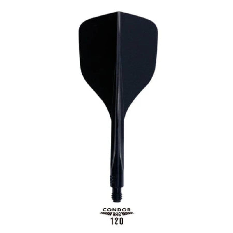 Condor AXE 120 Small STD Moulded Flights Black