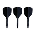 Condor AXE 120 Small STD Moulded Flights Black