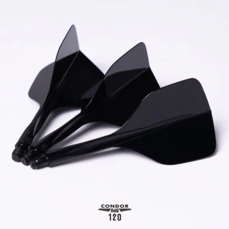 Condor AXE 120 Small STD Moulded Flights Black