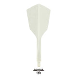 Condor AXE 120 Narrow Moulded Flights White