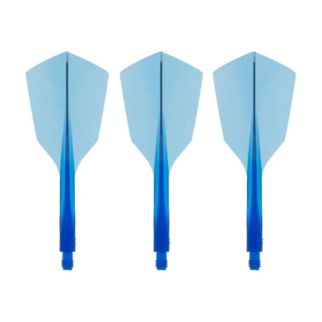 Condor AXE 120 Narrow Moulded Flights Blue