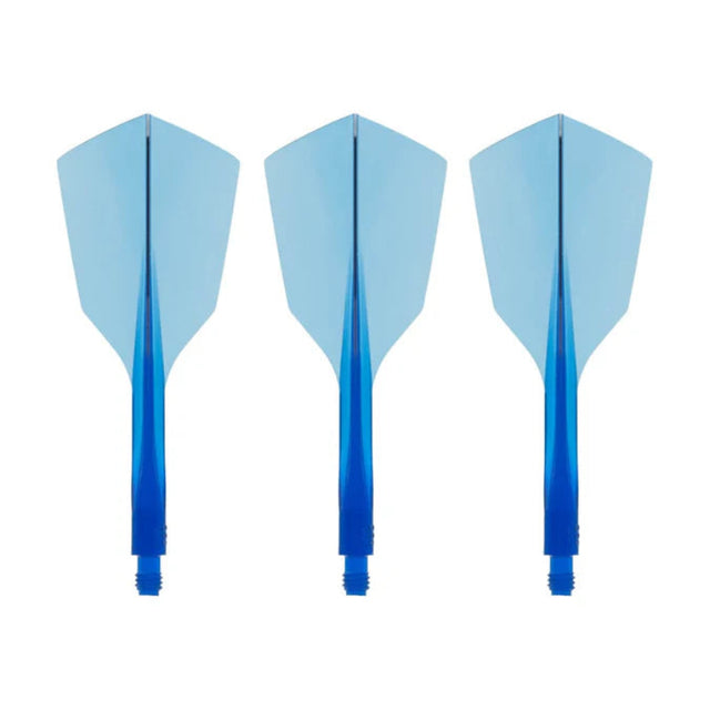 Condor AXE 120 Narrow Moulded Flights Blue