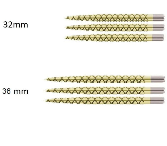 Target Diamond Cut Gold / Golden Replacement Dart Points