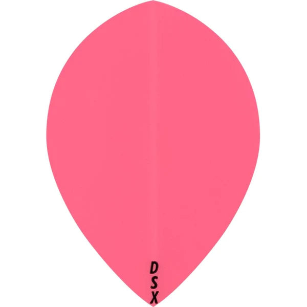 Designa DSX 100 Micron Plain Colour Pear Shaped Flights