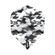 Arctic Camo White No6 Flight Set - Aussie Dart Supplies Online