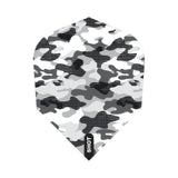 Arctic Camo White No6 Flight Set - Aussie Dart Supplies Online