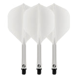 Shot Flight Deck One Piece Flight & Shaft System Clear