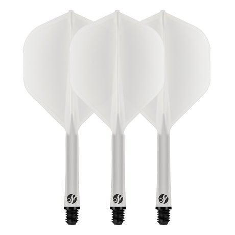 Shot Flight Deck One Piece Flight & Shaft System Clear