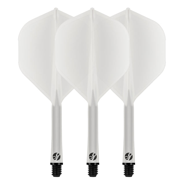 Shot Flight Deck One Piece Flight & Shaft System Clear