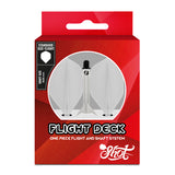 Shot Flight Deck One Piece Flight & Shaft System Clear