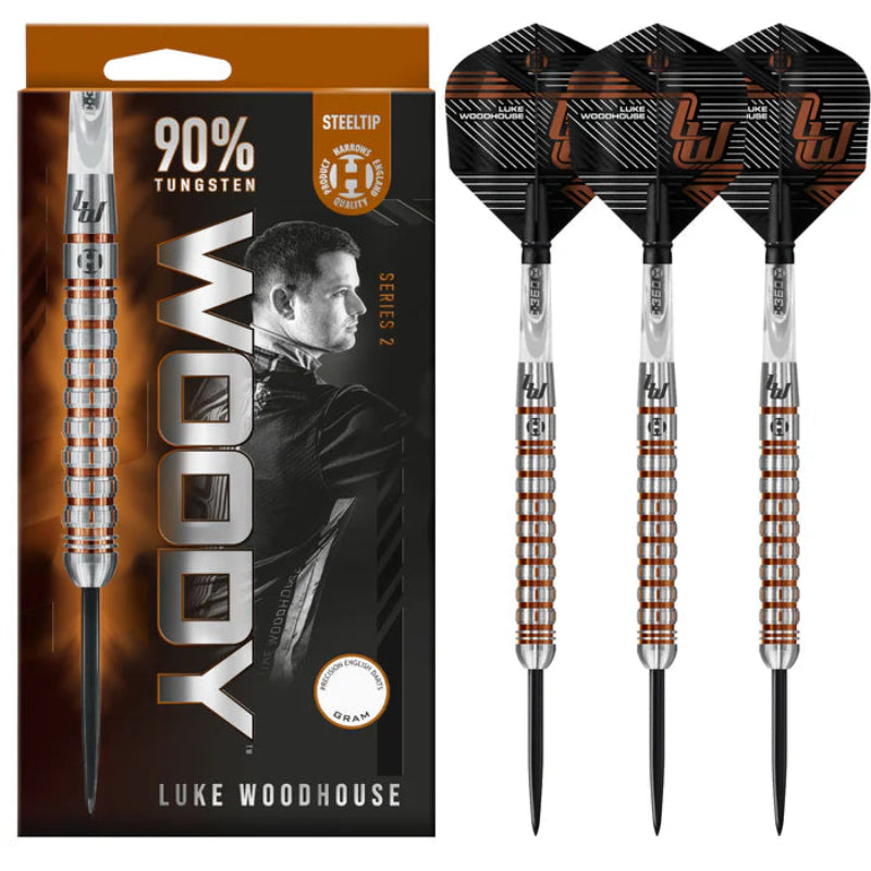 Harrows Luke Woodhouse 90% Tungsten Darts Set