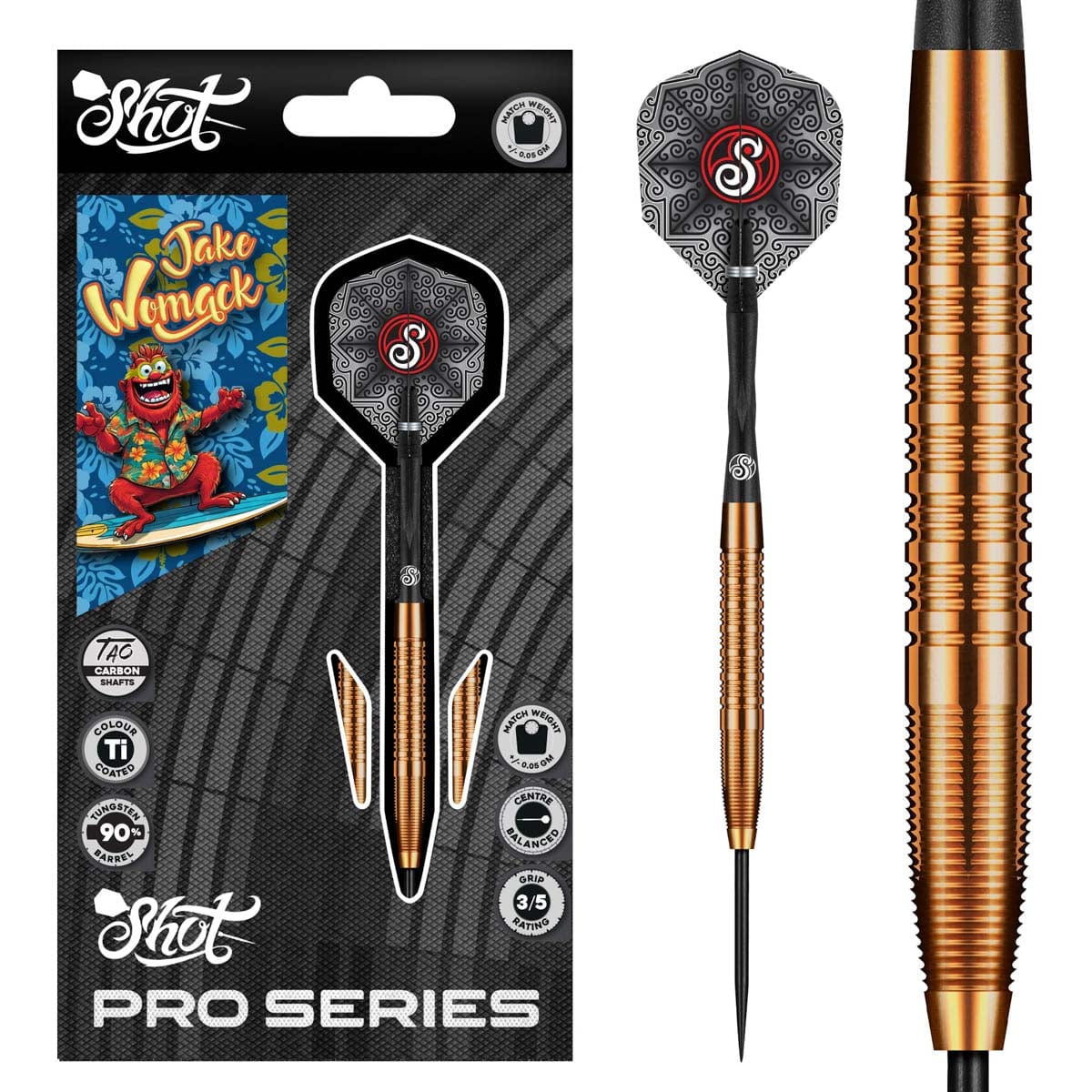 Pro Series Jake Womack 23G 90% Tungsten - Aussie Dart Supplies Online