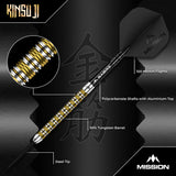 Mission Kinsuji 95% Tungsten - Aussie Dart Supplies Online