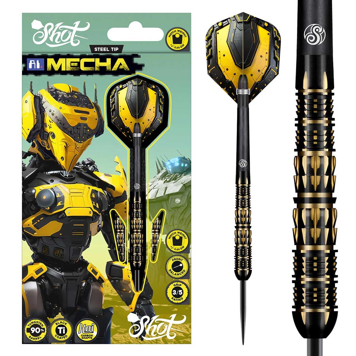 Shot AI Mecha 90% Tungsten - Aussie Dart Supplies Online