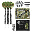 Camo Longshot Turbo Point - 95% Steel Tip Darts - Aussie Dart Supplies Online