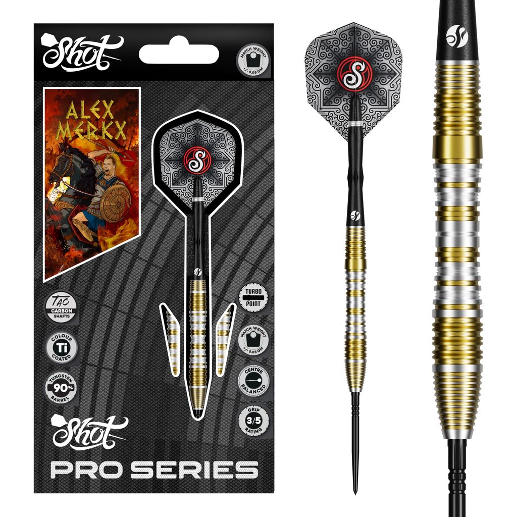 Shot Pro Series Alexander Merkx-90% Tungsten Barrels-Turbo Points - 23gm