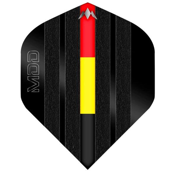 Mission Mike De Decker No2 STD 100 Micron Flights - Black