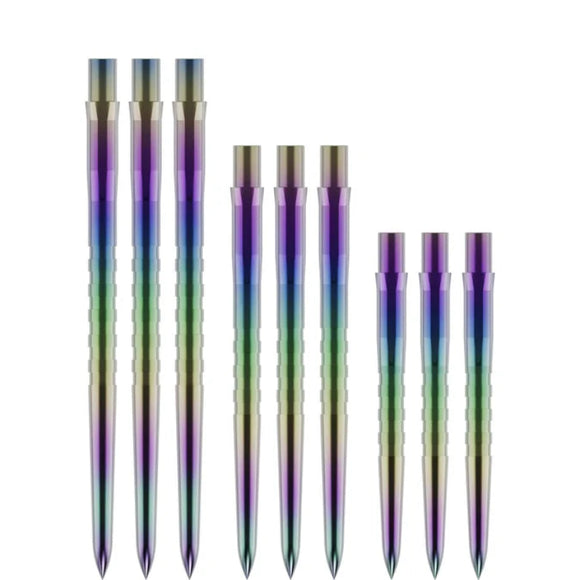 Mission Caliburn EVO Dart Points - Grooved - Coral
