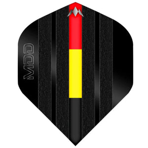 Mission Mike De Decker No2 STD 100 Micron Flights - Black