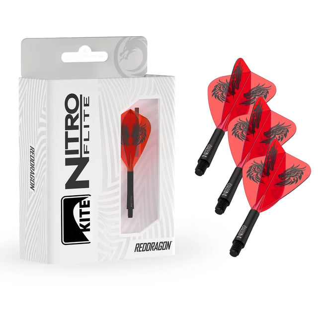 Red Dragon Jonny Clayton Nitro Flite Kite - Aussie Dart Supplies Online
