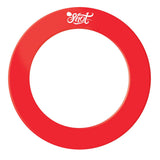 Shot One Piece Dartboard Surround- Red - Aussie Dart Supplies Online