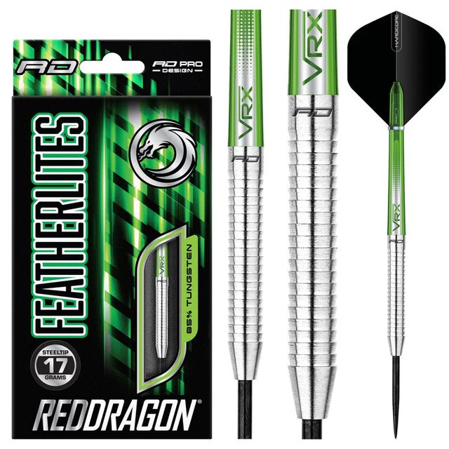 Red Dragon Featherlite 2 85% Tungsten Darts Set - Aussie Dart Supplies Online