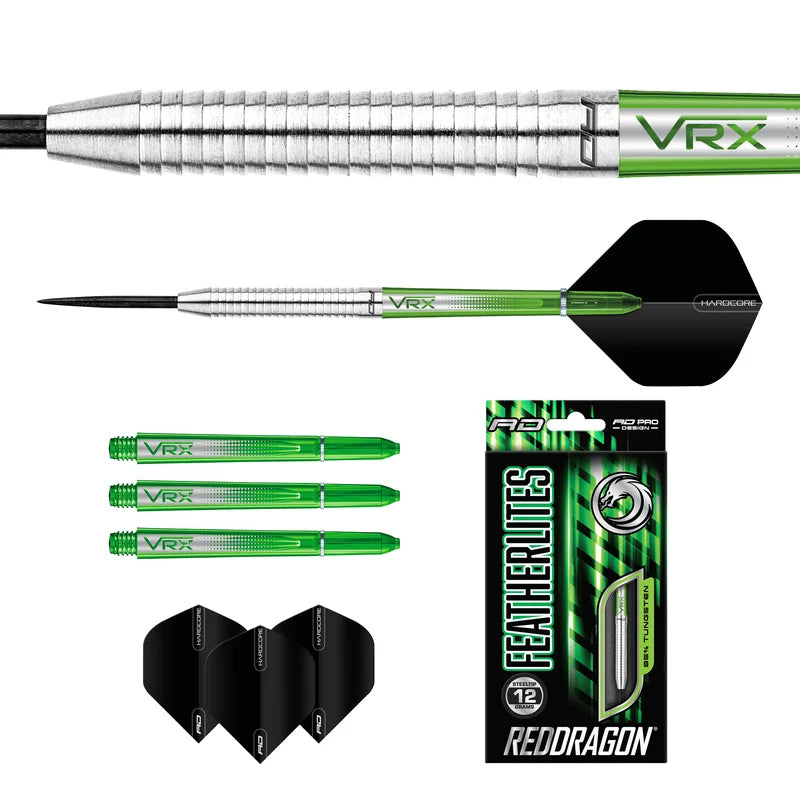 Red Dragon Featherlite 2 85% Tungsten Darts Set - Aussie Dart Supplies Online
