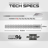 Red Dragon Javelin 85% Tungsten Darts Set - Aussie Dart Supplies Online