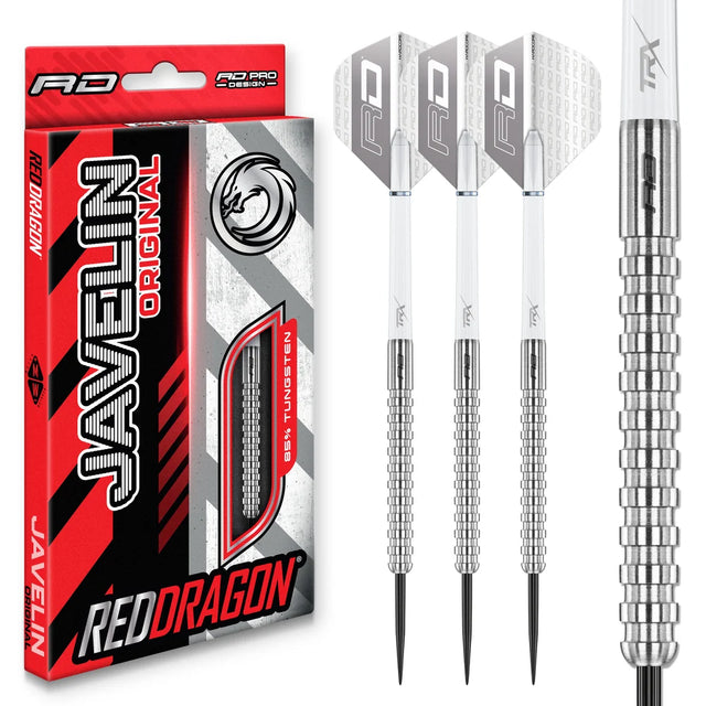 Red Dragon Javelin 85% Tungsten Darts Set - Aussie Dart Supplies Online