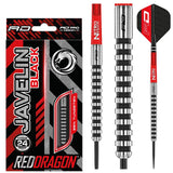 Red Dragon Javelin Black 85% Tungsten Darts Set - Aussie Dart Supplies Online