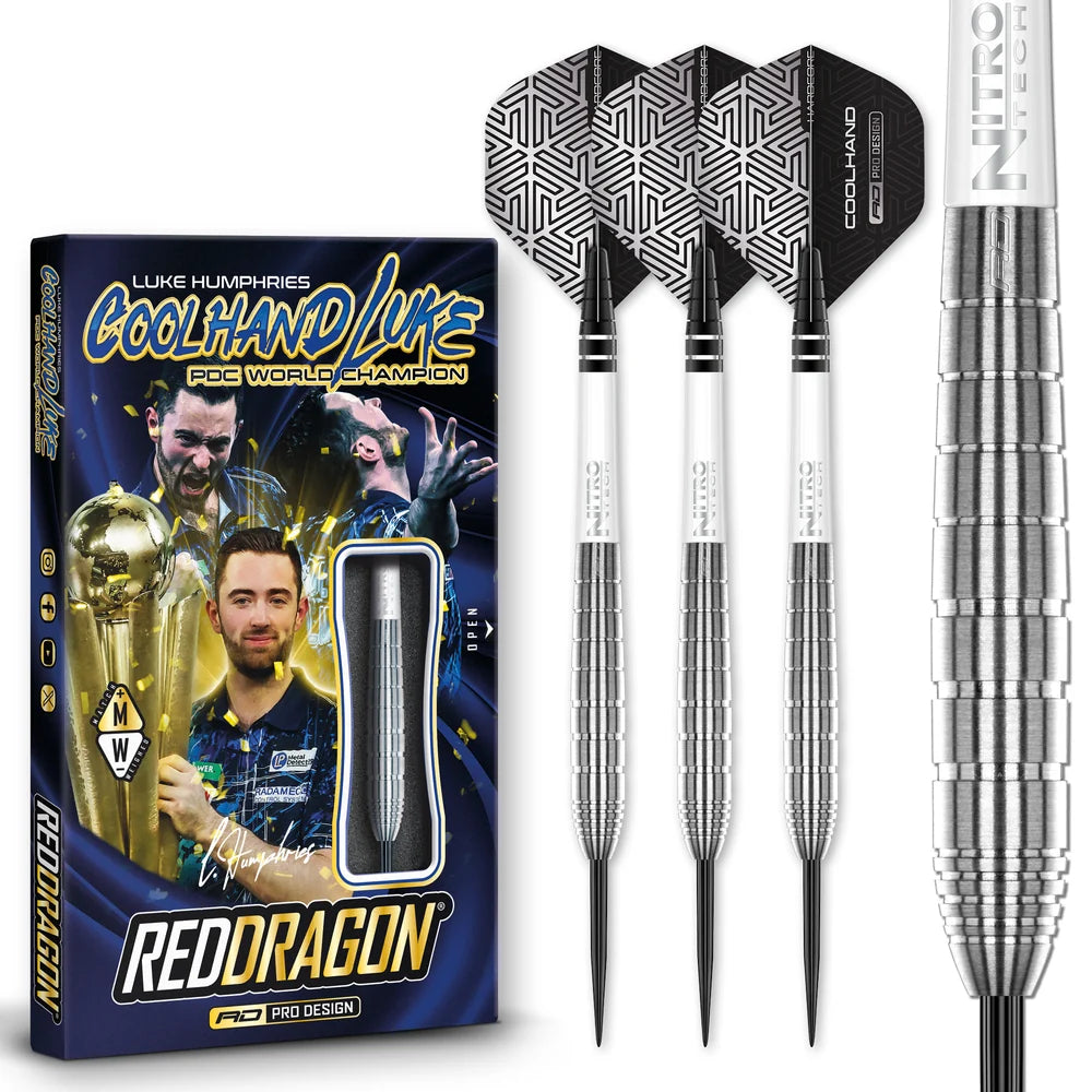 Luke Humphries - TX1 Pioneer 90% Tungsten Darts Set - Aussie Dart Supplies Online
