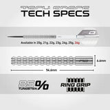 Red Dragon Javelin 85% Tungsten Darts Set - Aussie Dart Supplies Online