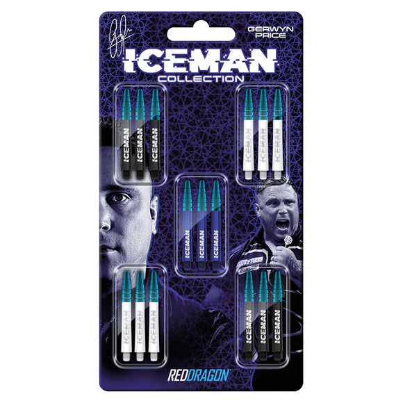 Gerwyn Price Iceman Nitro Ionic Shaft Collection