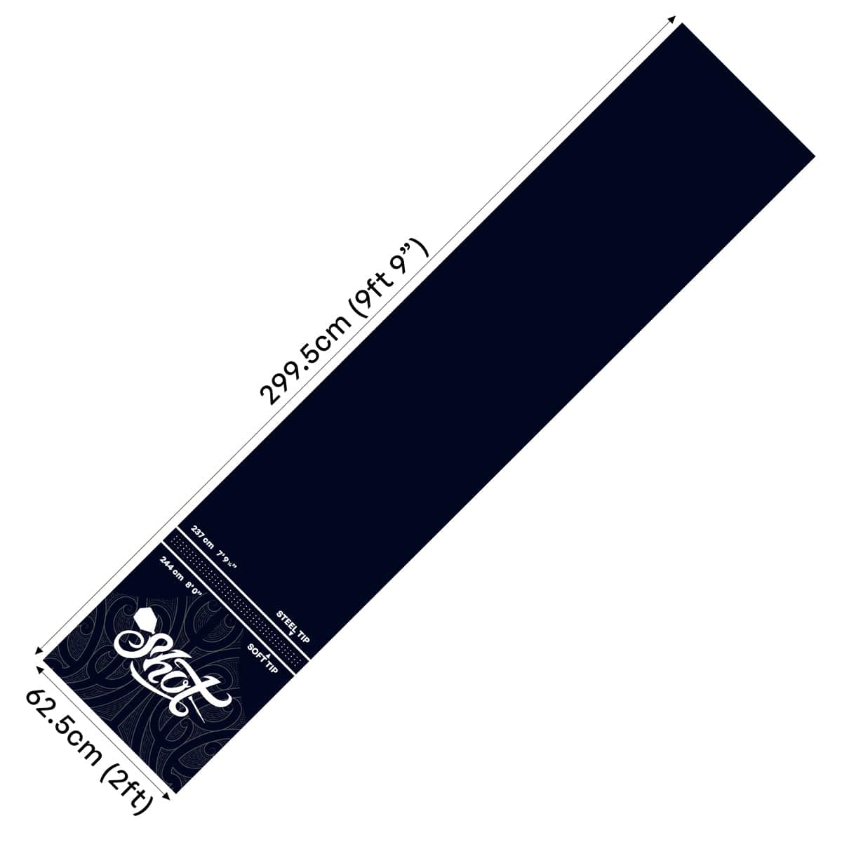 Shot Rubber Dart Mat-Heavy Duty - Aussie Dart Supplies Online