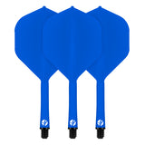 Flight Deck One Piece Dart Flight and Shaft System Blue